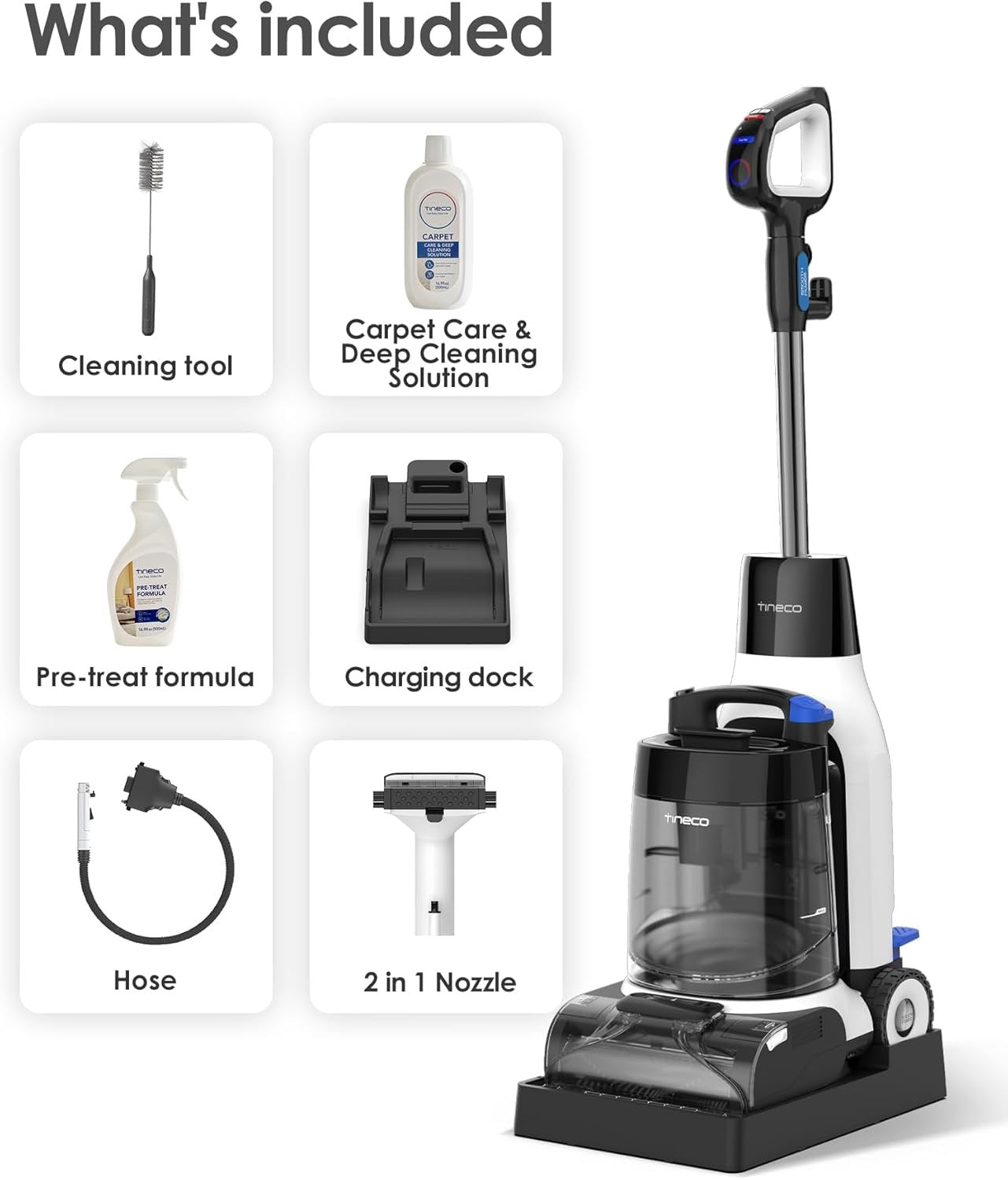 Tineco CARPET ONE Cruiser Smart Carpet Cleaner with Self-Cleaning & FlashDry image 7