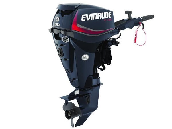 2018 Evinrude E-TEC 30 HP E30GTEL Outboard Motor image 0