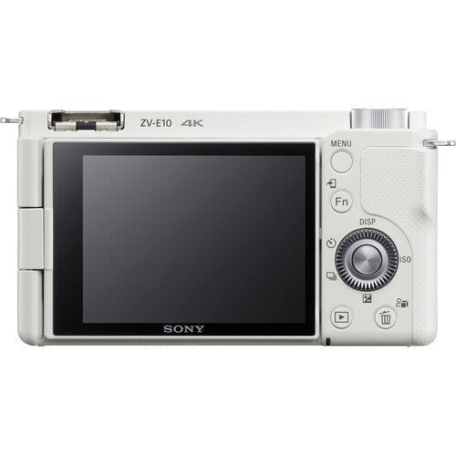 ZV-E10 Mirrorless Camera Body White (ILCZV-E10) image 2