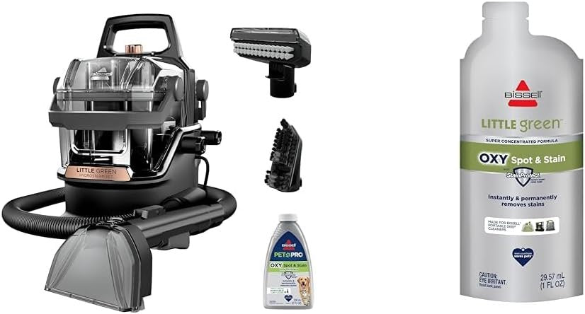 BISSELL Little Green HydroSteam 3618 Portable Carpet & Upholstery Cleaner image 16