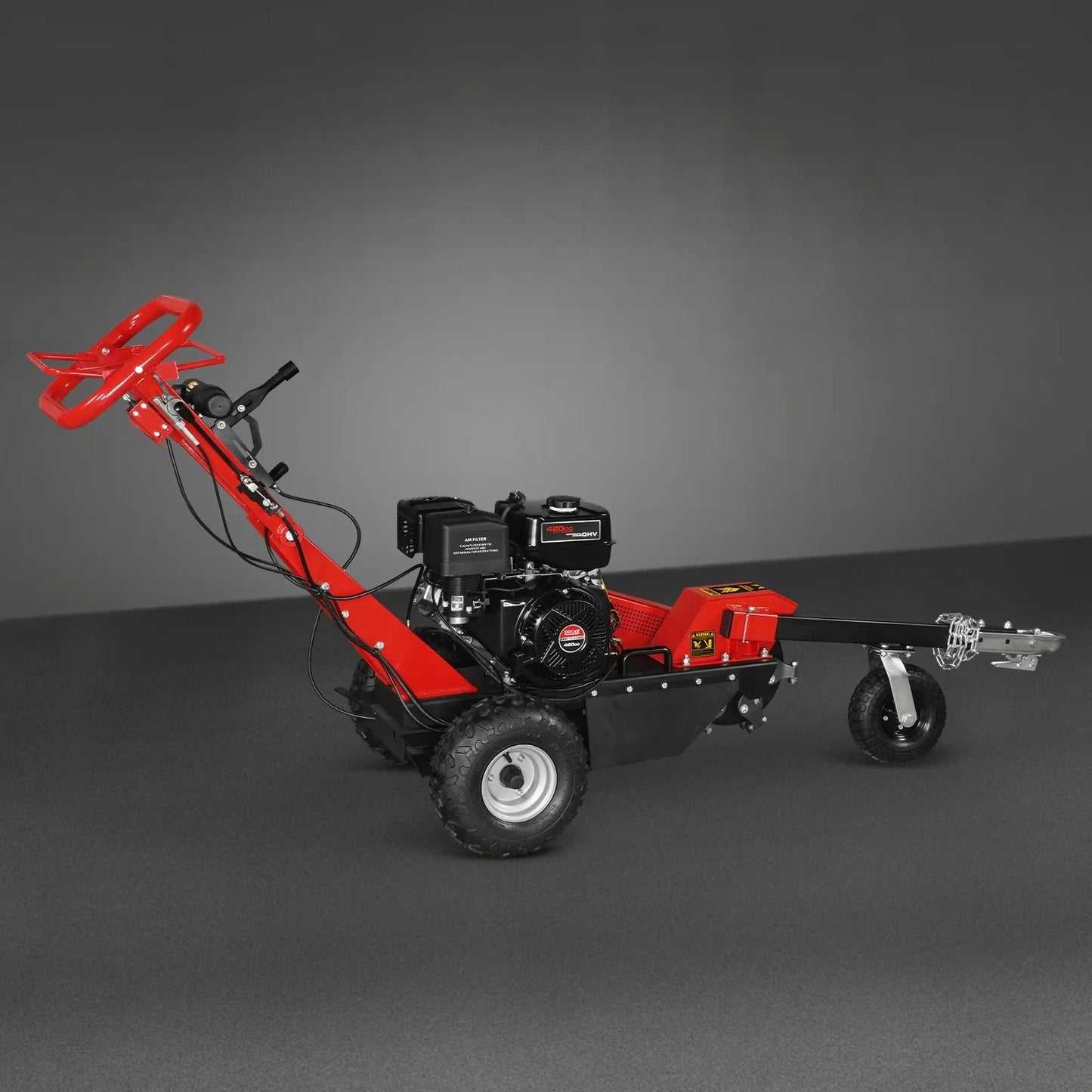15 inch 15HP 420cc DUCAR E-Start Stump Grinder with Tow Bar, SG380 image 32