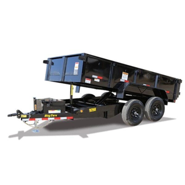 Big Tex Tandem Axle Single Ram Dump Trailer 90SR image 0