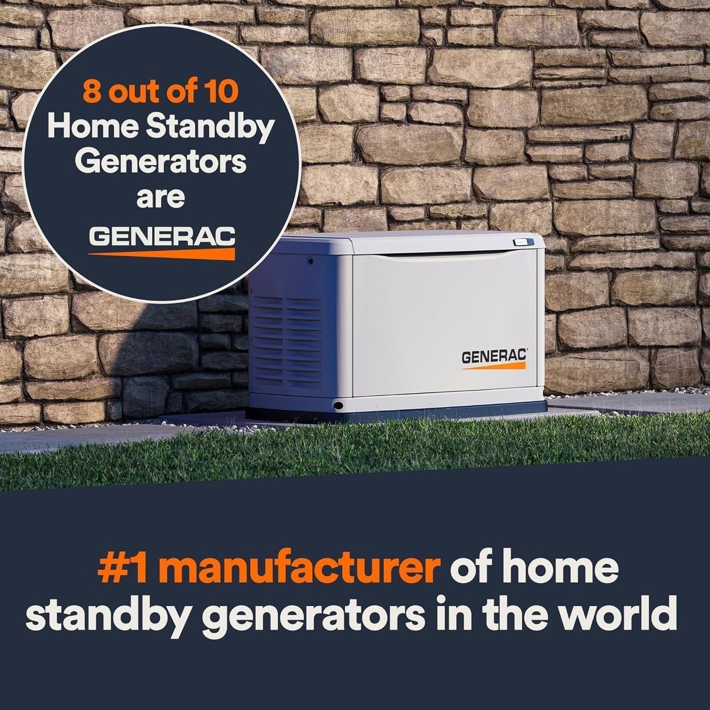 Generac 7210 24kW Air Cooled Guardian Series Home Standby Generator image 8
