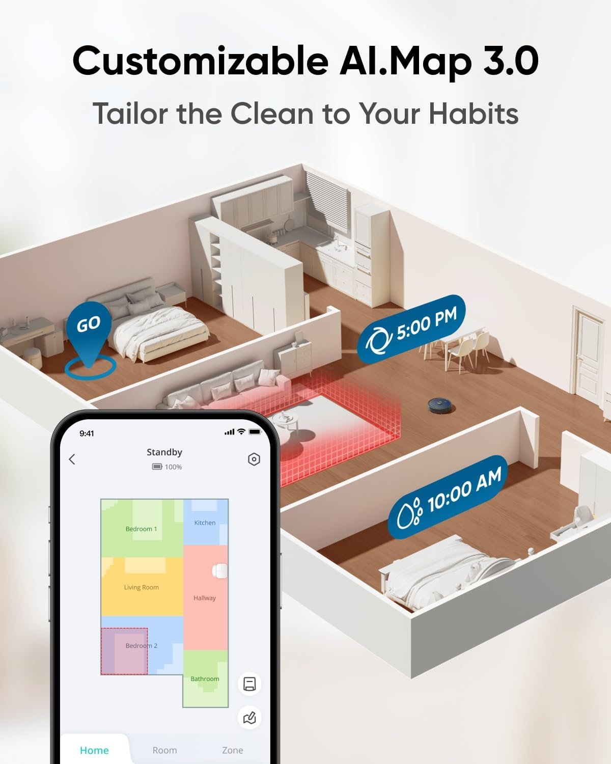 eufy X10 Pro Omni Robot Vacuum and Mop with AI & Auto-Cleaning image 5