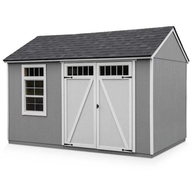 Heartland Coronado 12′ x 8′ Gable Engineered Storage Shed with Floor Durable Outdoor Wood Building image 0