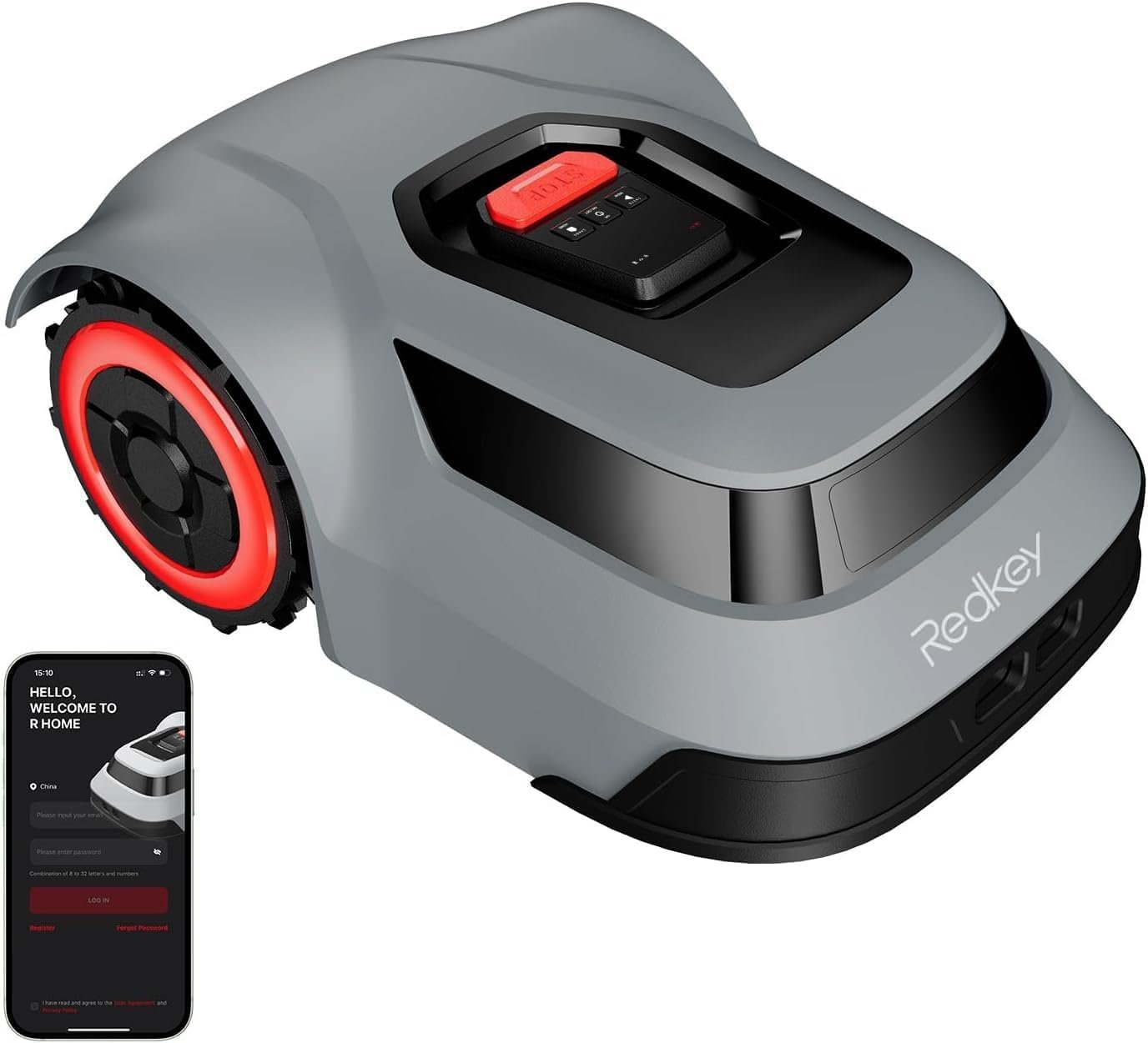 Redkey MGC1000 Robot Lawn Mower for 0.25 Acre with Auto Recharge image 10