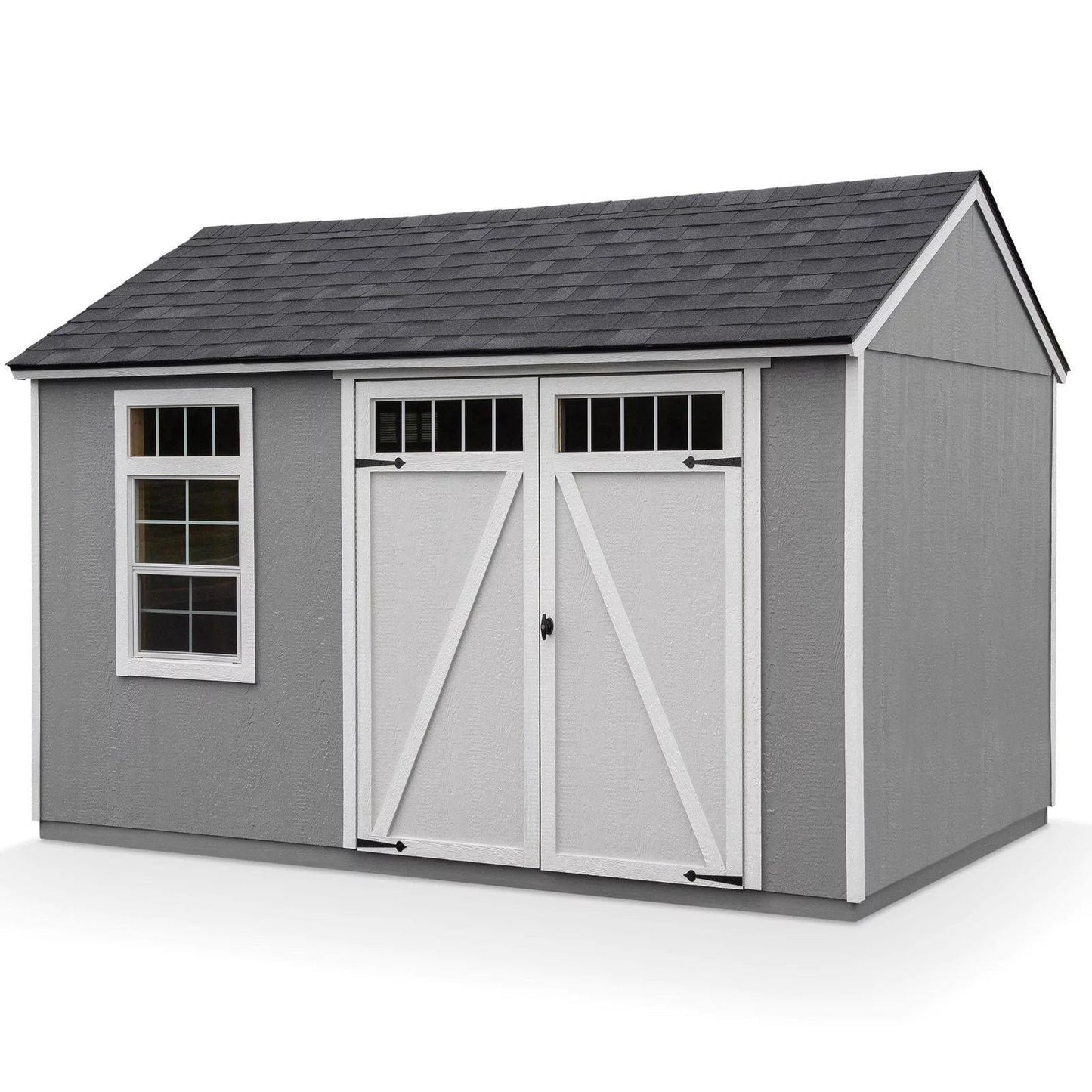 Heartland 12-ft x 8-ft Coronado Gable Engineered Storage Shed (Floor Included) image 0