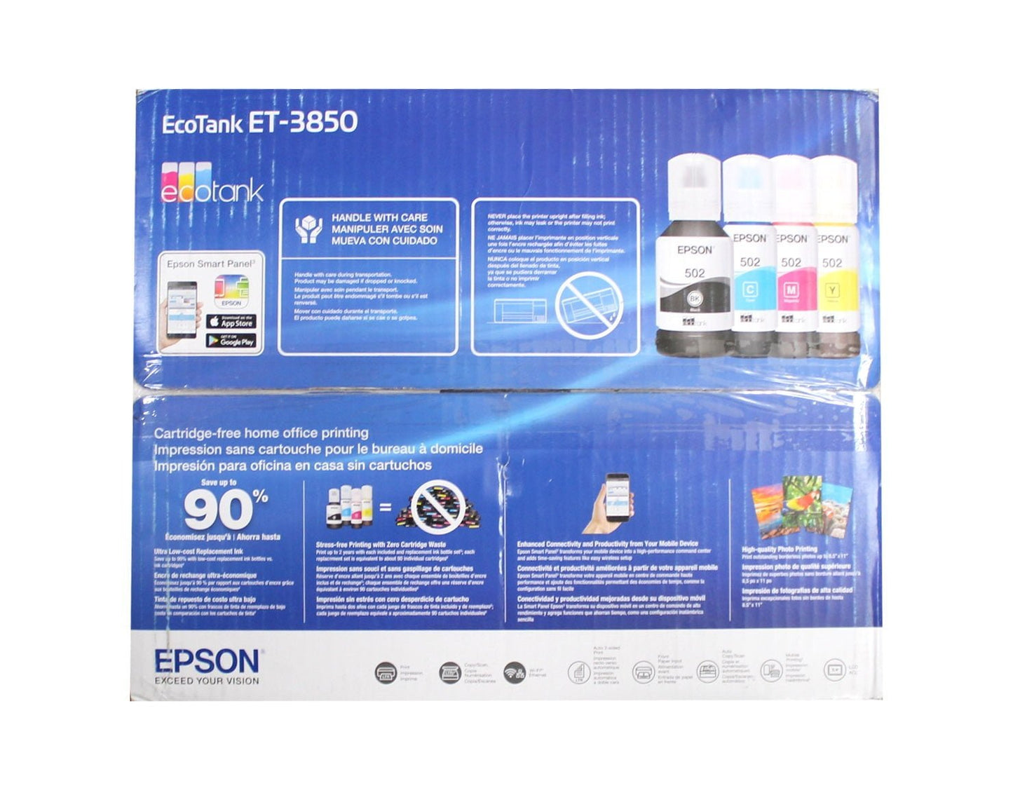 Epson EcoTank-3850 Special Edition All-in-One Printer with Bonus Black Ink image 8