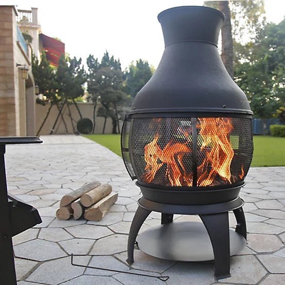 HeatMaxx 45 in. Outdoor Wood-Burning Chiminea image 5