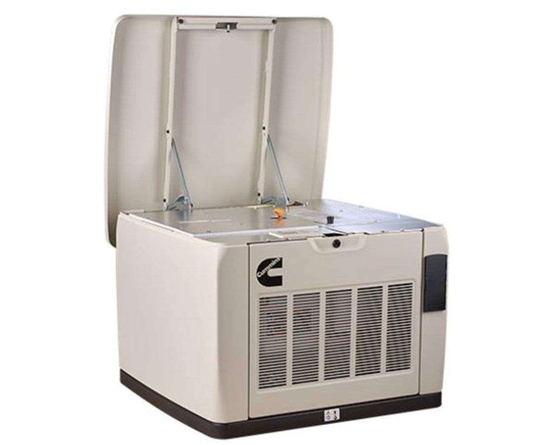 Cummins RS20AC A061C602 20kW WiFi Quiet Connect™ Series Standby Generator LP/NG with 200A Automatic Transfer Switch Scratch and Dent image 1