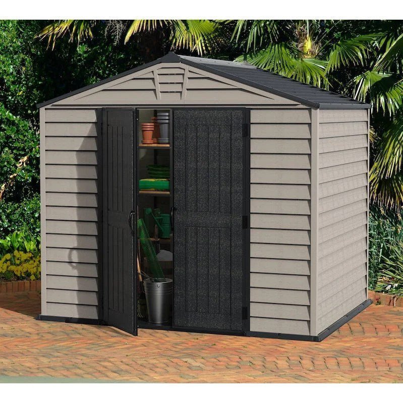 DuraMax StoreMax Plus 10.5×8 Ft with Molded Floor Vinyl Storage Shed image 0