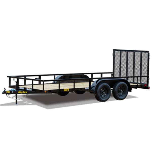 Big Tex Tandem Axle Pipe Top Utility Trailer | 60PI image 0