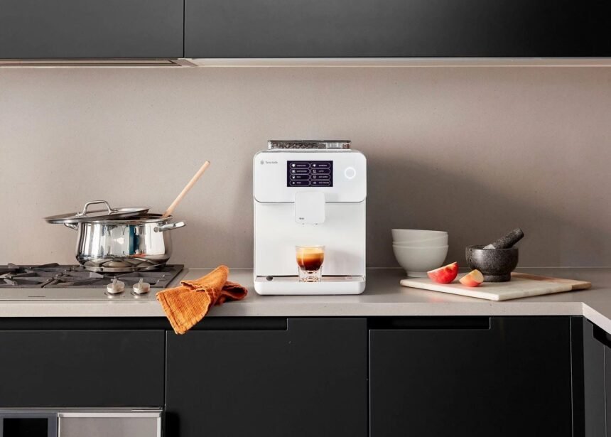 Terra Kaffe TK-01 Espresso Machine – White image 3