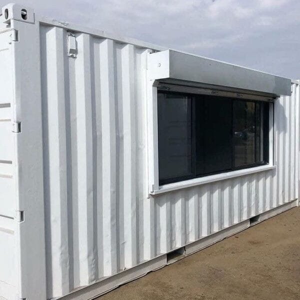 10Ft Class B, Shipping Container With Glass Door And Window image 2