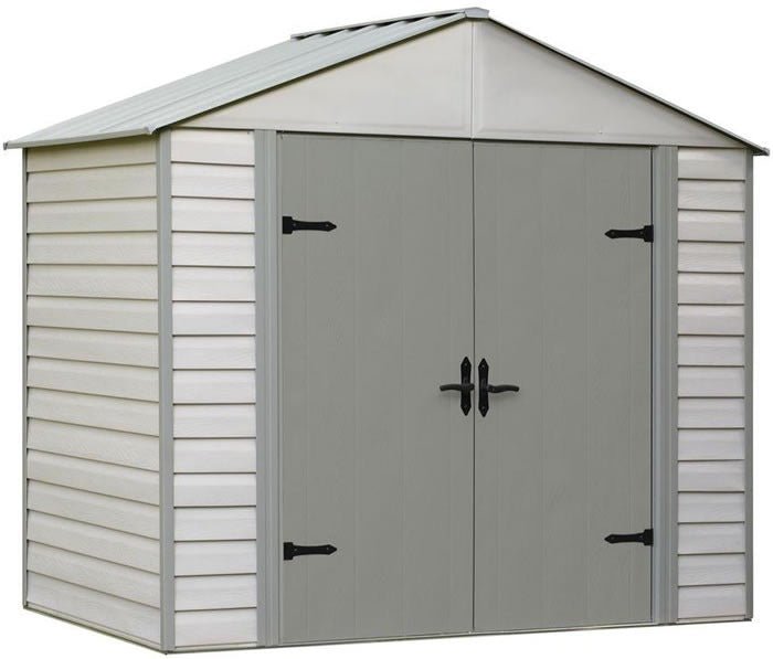 Arrow 10×7 Viking Vinyl Coated Steel Shed Kit image 0