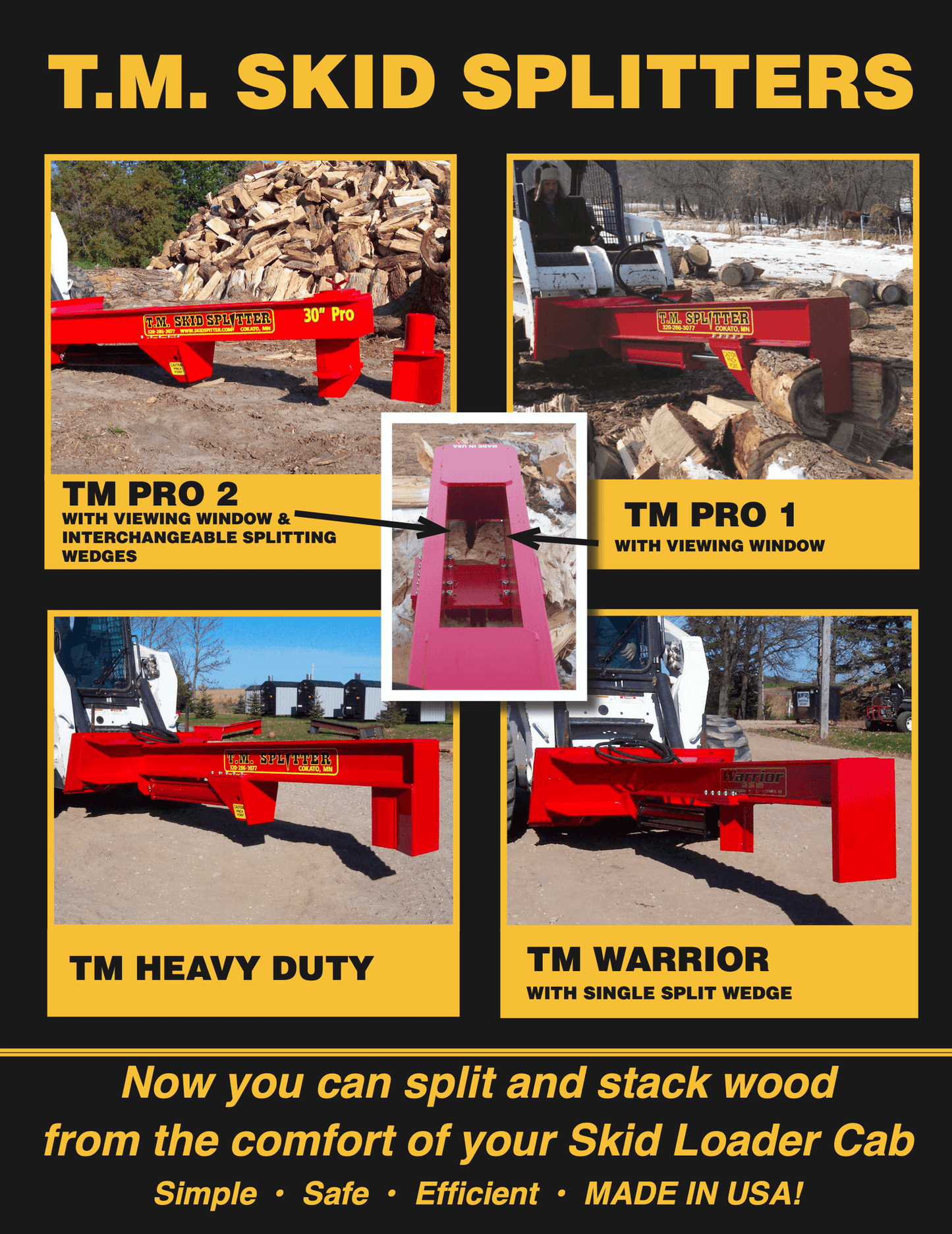 TM Pro Log Splitter Skid Steer Attachment (24”, 30” or 36” Stroke) image 7