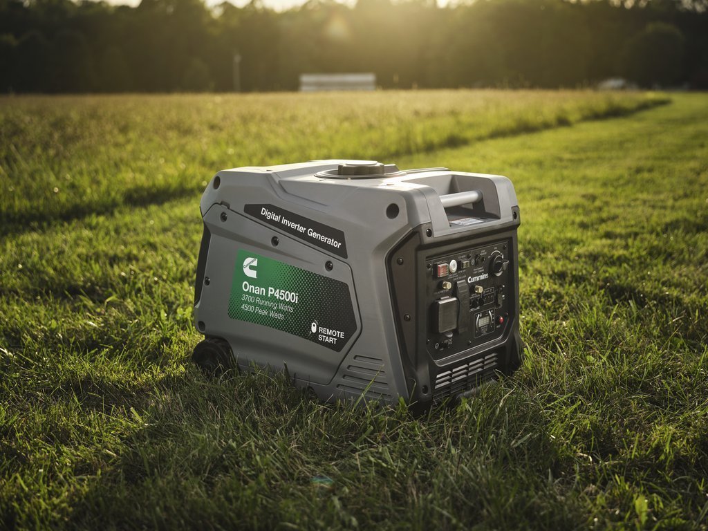 Cummins P4500i 3700W/4500W Onan A058U955 Remote Start Portable Gas Inverter Generator New image 4