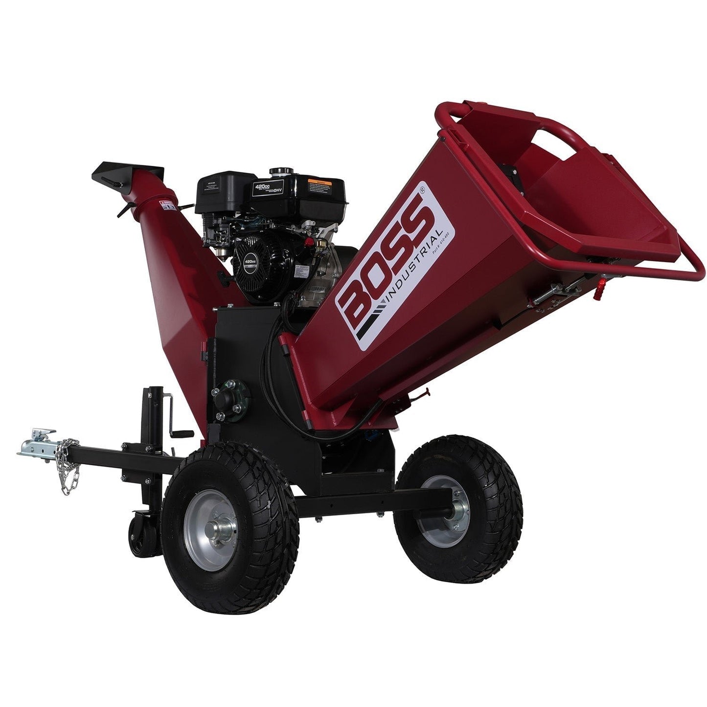 Boss Industrial 6″ 14 HP Chipper Shredder with Electric Starter – CGR60 image 4