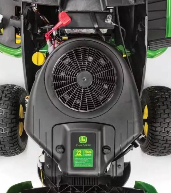 John Deere S100 42″ 17.5 HP Gas Hydrostatic Riding Lawn Tractor image 4
