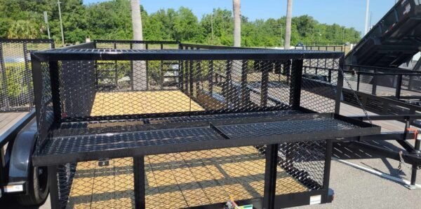 20 Foot Big Tex Landscaping Special Black Equipment Trailer (10LR-20BK-P4) image 2