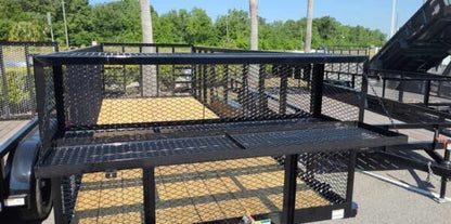 20 Foot Big Tex Landscaping Special Black Equipment Trailer (10LR-20BK-P4) image 2
