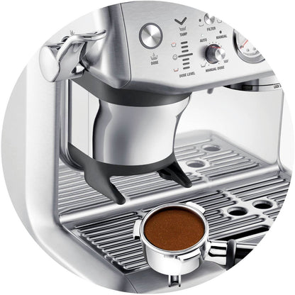 Breville – the Barista Express Impress Espresso Machine – Brushed Stainless Steel image 3