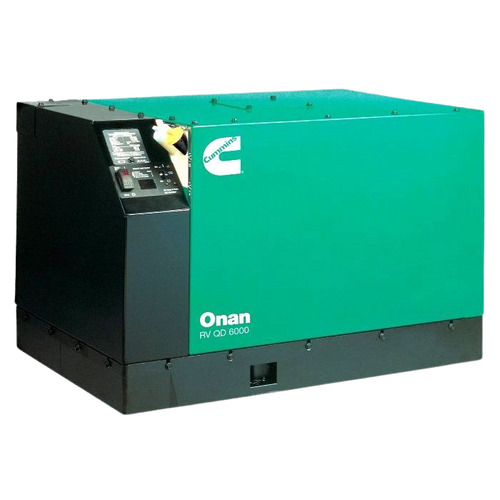 Cummins Onan QD 6000 6kW RV Generator 6HDKAH-1044 RV Diesel Single Phase 120 Volt Liquid Cooled New image 0