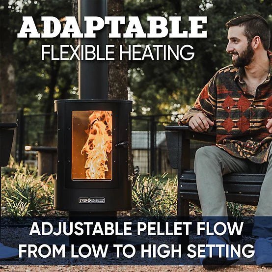 Even Embers Pellet-Fueled Patio Heater, 100 sq. ft., 70,000 BTU image 4