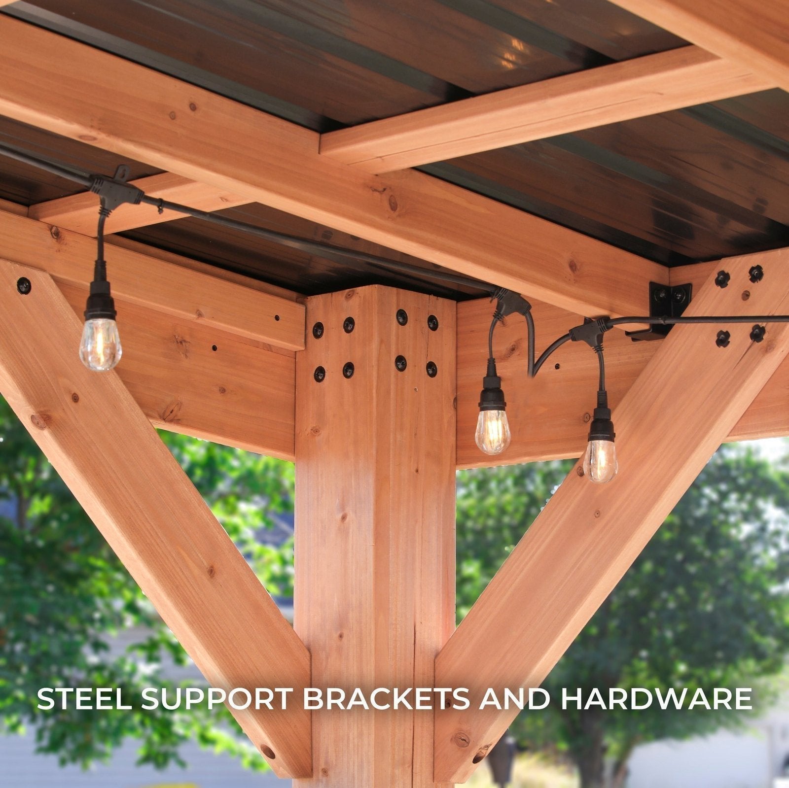 Backyard Discovery 12×9.5 Arcadia Gazebo image 1