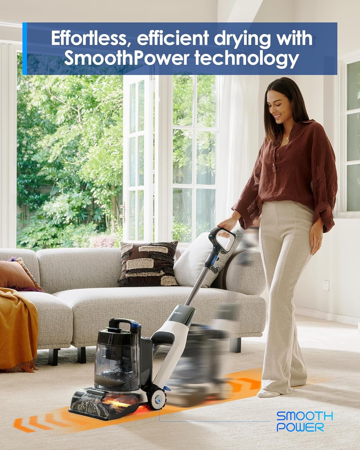 Tineco CARPET ONE Cruiser Smart Carpet Cleaner with Self-Cleaning & FlashDry image 6