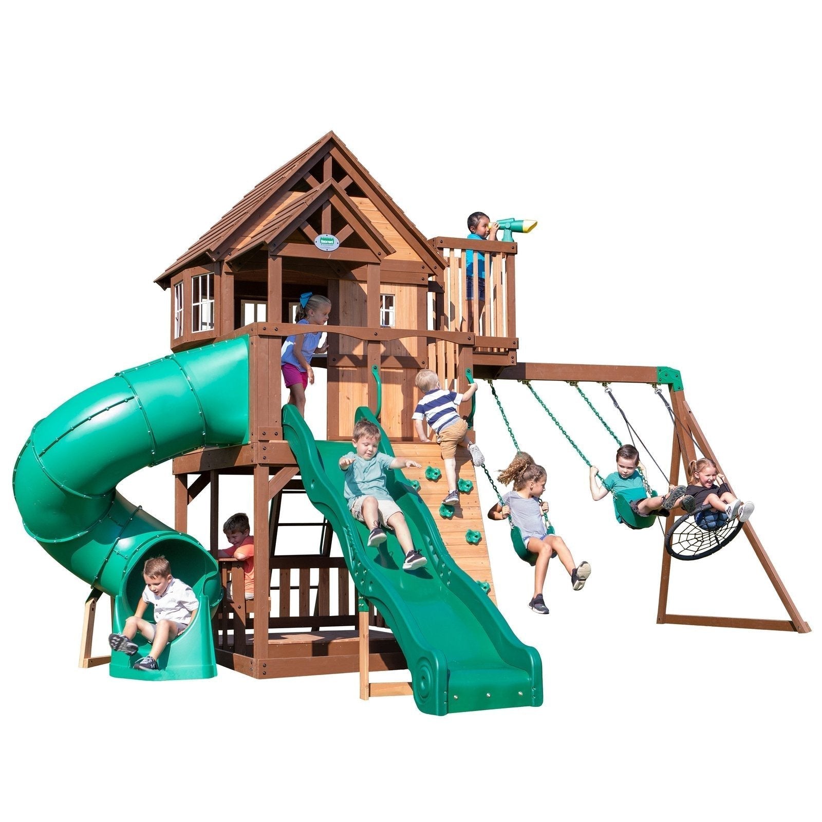 Skyfort II With Spiral Tube Slide image 1