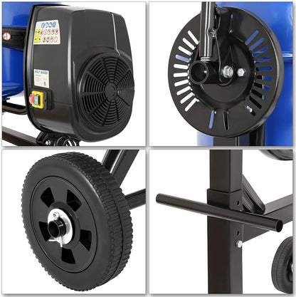 BILT HARD 4 Cu. Ft. Electric Cement Mixer – 550W Portable with Wheels image 3