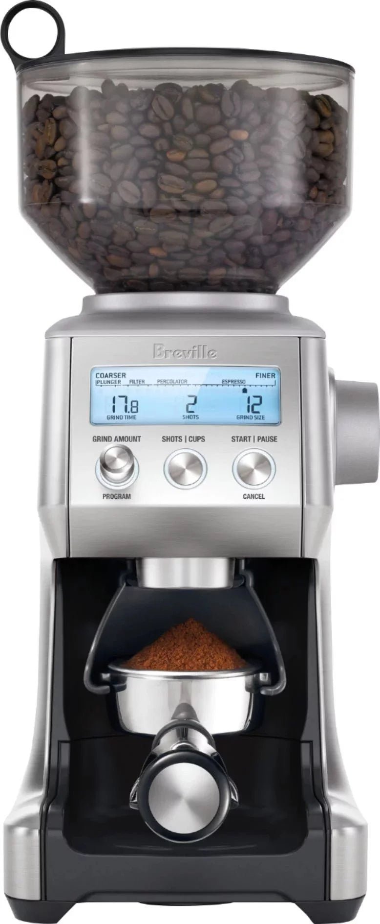 Breville – the Smart Grinder Pro 12-Cup Coffee Grinder – Stainless Steel image 0