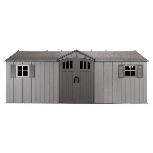 Lifetime 20 ft. x 8 ft. Outdoor Storage Shed – 60351 image 0