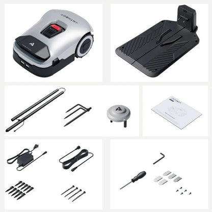 ANTHBOT Genie 3000: AI Robot Lawn Mower No Wire image 0