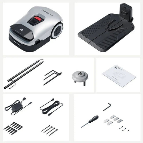 ANTHBOT Genie 3000: AI Robot Lawn Mower No Wire image 0