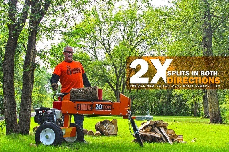20 Ton Brave Two Way Log Splitter (PCLS2013GC) image 0