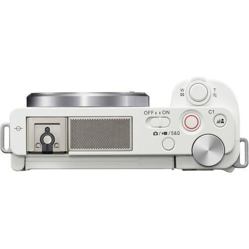 ZV-E10 Mirrorless Camera Body White (ILCZV-E10) image 1