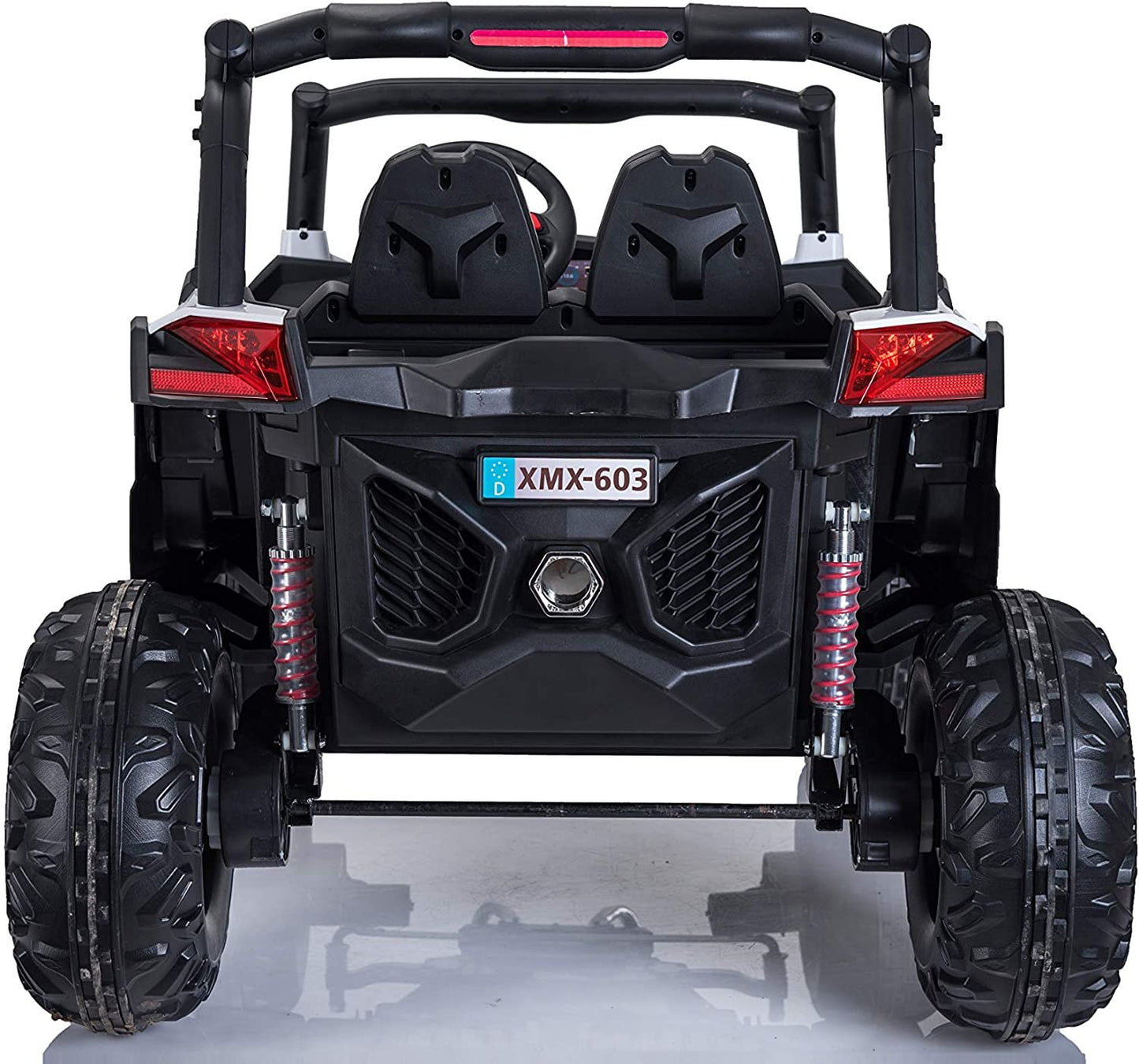 Best Ride On Cars Lightning UTV with 4 Motors-12V-White image 1