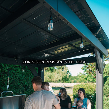 Rockport XL Steel Grill Gazebo image 11