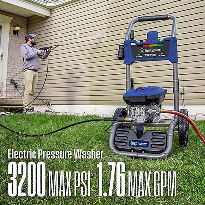 Westinghouse 3,200 PSI 1.76 GPM Electric Cold Water Pressure Washer with 5 Nozzles and Soap Tank image 1