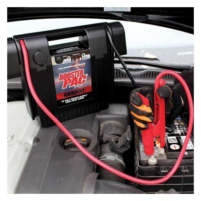 Booster 1500 Peak Amp 12V Jump Starter image 2