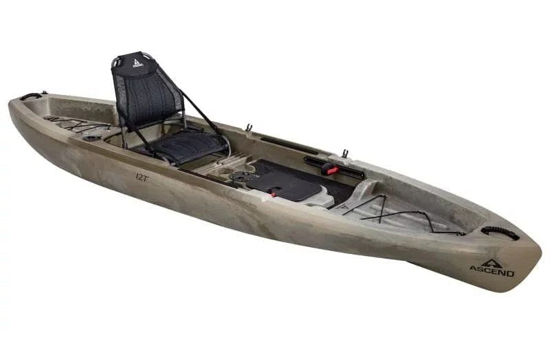 Ascend 12T Sit-On-Top Fishing Kayak – 12 ft Stable Recreational Kayak image 2