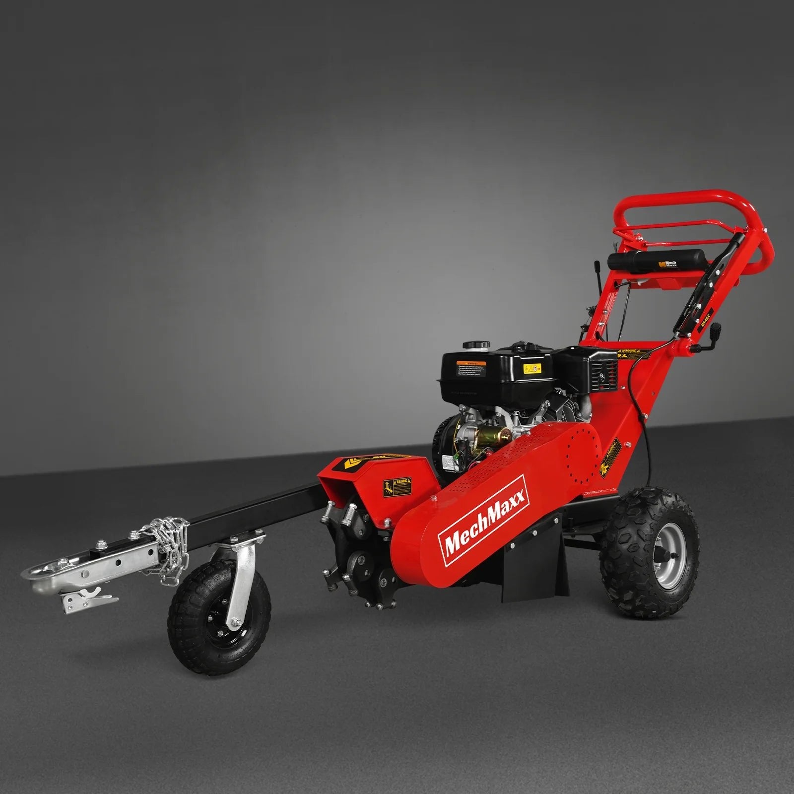 15 inch 15HP 420cc DUCAR E-Start Stump Grinder with Tow Bar, SG380 image 27