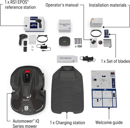 Husqvarna 440iQ Robotic Lawn Mower, 2 Acre, Wire-Free, Charging Station image 28