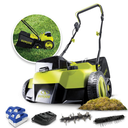 Sun Joe AJ805E 13A Electric Dethatcher & Scarifier, 15 in. image 10