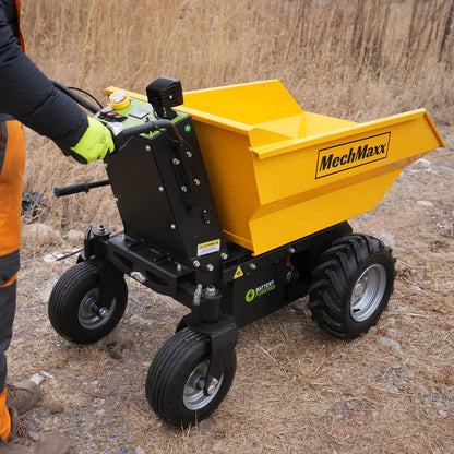 MechMaxx 1100 lb Electric Mini Dumper, 48V 1000W Brushless Motor – Model E50 image 3
