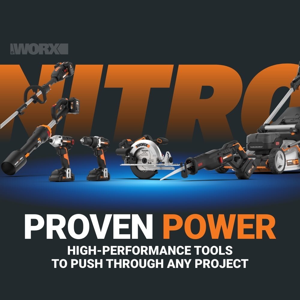 Worx WG471 40V Power Share 20″ Cordless Snow Blower with Brushless Motor image 8
