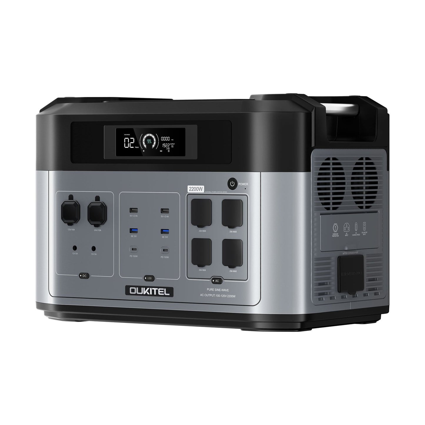 OUKITEL BP2000+400W Solar Generator image 8
