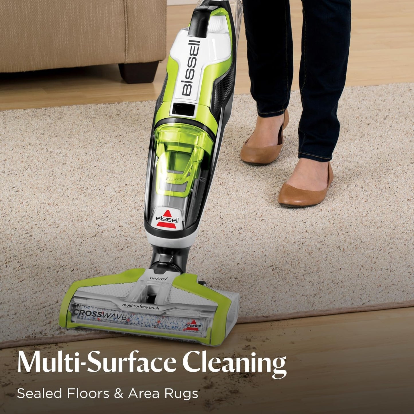 Bissell CrossWave Turbo All-in-One Wet Dry Vacuum Mop, 3888A image 6